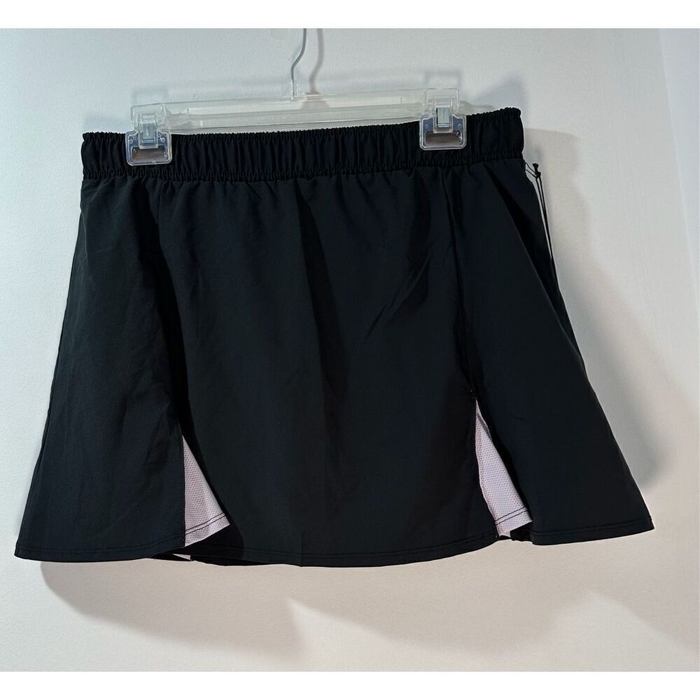 Sincerely Jules women’s black & lilac tennis golf skort NWT size M #28-1800